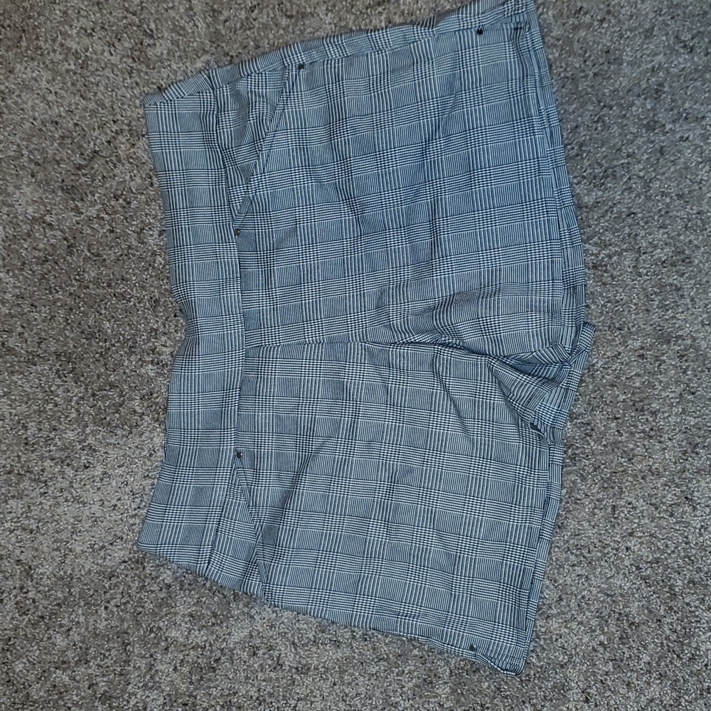 Plaid Dress Shorts NWT